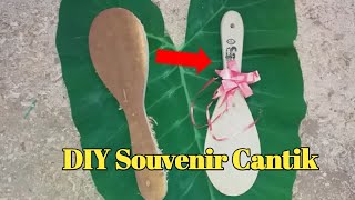 DIY  Souvenir CentongKayu Bekas Jadi Bernilai Mahal [upl. by Barthelemy]