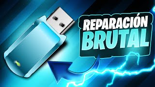 😱REPARACIÓN USB EXTREMA en 3 MINUTOS MI ESTRATEGIA [upl. by Sinnylg144]