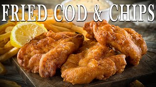 Easy Fried Cod in Under 5 Minutes  Simple Pan Fried Cod Fish Recipe [upl. by Zohara]