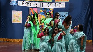 Teachers Group Dance in the Teachers Day Celebration 2024  Teachers Day at MGMHS School [upl. by Leelaj]