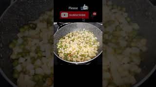 aloo matar dry sabji recipe  how to make aloo matar dry sabzi [upl. by Camilo]