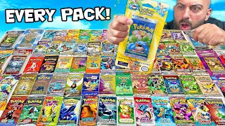 I Opened EVERY Pack of Pokemon Cards 30000 [upl. by Rialb]