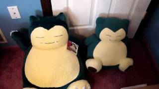 HUGE Snorlax Tomy Plush [upl. by Yelik]