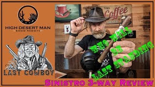 Sinistro Last Cowboy 3way Cigar Review [upl. by Kelwunn]