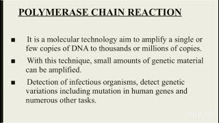 PCR Polymerase Chain ReactionTypes of PCR20 variants pcr type pcrtypes [upl. by Falito731]