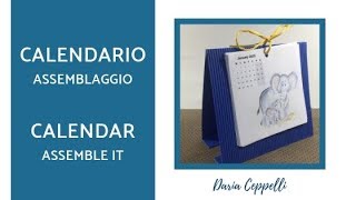 calendario da stampare tutorial [upl. by Sudhir595]