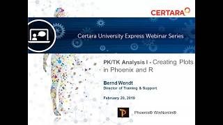 Certara University PKTK Analysis Part 1 Creating plots in PHX and R within PHX WinNonlin 2019 [upl. by Namolos94]