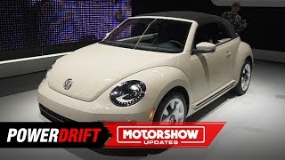 2019 Volkswagen Beetle  The bug bids farewell  2018 LA Auto Show  PowerDrift [upl. by Bohaty339]