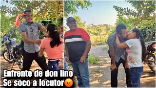 Tuty quería quebrar la moto nueva de locutor por envidiagricelda besa a locutor enfrente d don Lino [upl. by Faythe795]