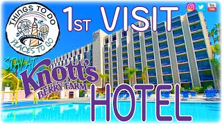 Is staying at KNOTTS BERRY FARM HOTEL worth it Our STAY and REVIEW [upl. by Monie]