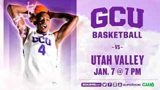 Mens Basketball vs Utah Valley Jan 7th 2017 [upl. by Zoellick]