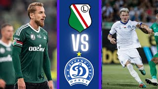 LIVE LEGIA WARSZAWA  DINAMO MIŃSK KOMENTARZ NA ŻYWO [upl. by Stanislaus434]