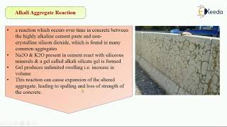 Alkali Aggregate Reaction  Properties of Concrete  Advanced Concrete Technology [upl. by Nerrej606]