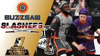 SlamBall PLAYOFFS Buzzsaw vs Slashers Series 6 Round 2 [upl. by Nayab]