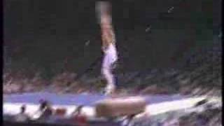 Dominique Moceanu  1996 Olympics Team Optionals  Vault 1 [upl. by Colyer]