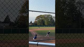 Nick Graziano 2025 SS2B RBI single scrimmage baseball sports shorts hitting [upl. by Anauqal]