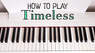 NCT U  Timeless  EASY Piano Tutorial by Lolav [upl. by Inad897]