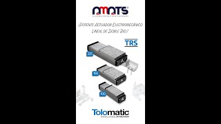 Actuador Electromecánico Lineal quotTRSquot Tolomatic tipo quotSliderquot [upl. by Aciraa]