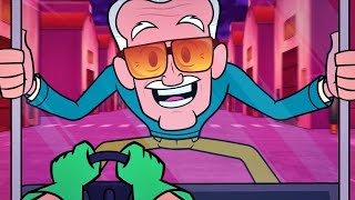 Stan Lee em Jovens Titãs em Ação Nos Cinemas [upl. by Franek]