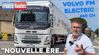 Essai France Routes dun camion Volvo FM Electric [upl. by Lenra83]