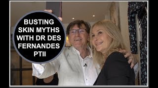 RETINOL SKIN MYTHS WITH DR DES FERNANDES PART II  NADINE BAGGOTT [upl. by Ahsinit]