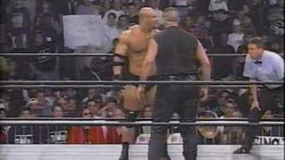 WCW Nitro March 30th 1998 Goldberg vs Ray Traylor [upl. by Wiatt]