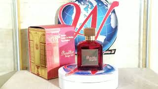 Barakkat Rouge 540 Extrait fraganceworld worldfraganciasrd republicadominicana perfumesarabes [upl. by Ennasor804]