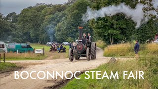 Boconnoc Steam Fair 2023  featuring Steam Tractors amp Rollers Cars Machinery amp Mower Grand Prix [upl. by Arakal]