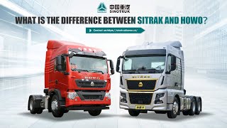 Decoding the Distinctions A Comparative Look at Sitrak and Howo Trucks [upl. by Romeyn]