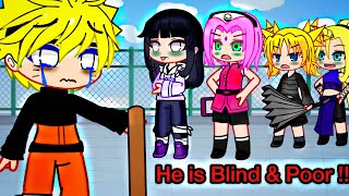 Everyone Thought He is Blind and Poor but 🔥  Naruto meme  Gacha Club [upl. by Orman607]