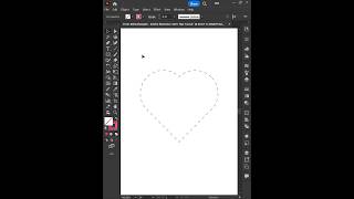 Adobe Illustrator 2025 Tips  How professionals draw hearts ducthangds illustratortutorial [upl. by Nosreffej488]