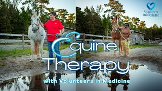 Equine Therapy at Volunteers in Medicine Jacksonville [upl. by Billie]