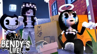 Minecraft BENDYS LIFE ALICE ANGEL IS HOMELESS LITTLE DONNY KICKS ALICE ANGEL OUT [upl. by Linder]