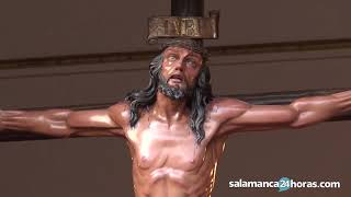 Procesión del Santísimo Cristo de la Agonía  Semana Santa Salamanca 2018 [upl. by Bronk988]