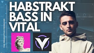 Habstrakt Bass in Vital  Sound Design Tutorial [upl. by Munson]