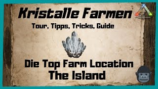 🦖ARK‬ Survival Evolved 🦖 Kristalle Top Farm Locations INFOGUIDE Deutsch Farmen Rohstoffe 2022 [upl. by Marin]