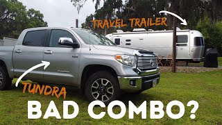 How our Tundra ACTUALLY Performed Towing our Travel Trailer [upl. by Aerbas779]