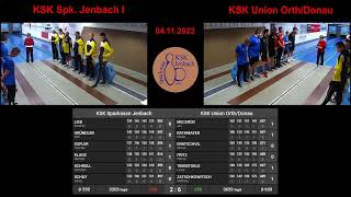 KSK Sparkasse Jenbach I vs KSK Union OrthDonau [upl. by Notnert]