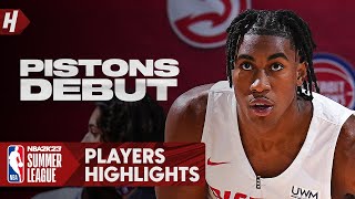 Jaden Ivey PISTONS DEBUT 20 PTS 6 AST 6 REB Full Highlights 🔥 [upl. by Llenehc]