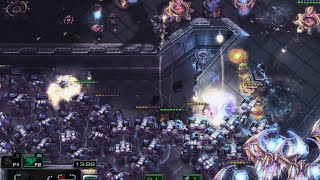 StarCraft 2 2v2 Cyclone and Tempest Siege  SC2 Gameplay Highlights [upl. by Landsman]