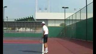 Topspin Tennis Serve Part III  Adding Power [upl. by Tloh]