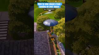 How to prevent others from landing on 🐶 fortnite fortclips fortnitefunny gaming [upl. by Skye]