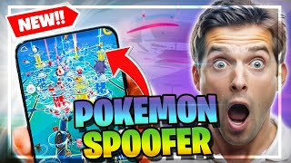 Pokemon Go Spoofer AWESOME No Computer iOS and Android Teleport Joystick Pokemon Go Hack [upl. by Eiryk]