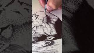 The Electric Pro Dot Pen ASMR inkcartridges ballpointpen tattoo art asmr tattooart [upl. by Cortie783]