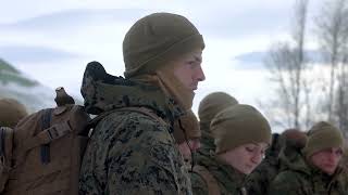 Sgt Gavin Roblez speaks on reenlistment and coldweather training during Exercise Nordic Response 24 [upl. by Assirroc]