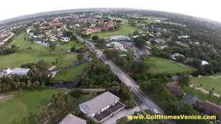 Capri Isles Golf Course Homes Venice Florida [upl. by Ehsom]