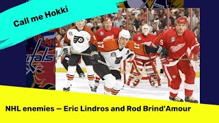 NHL players who cannot stand each other — Eric Lindros and Rod BrindAmour [upl. by Hewitt]