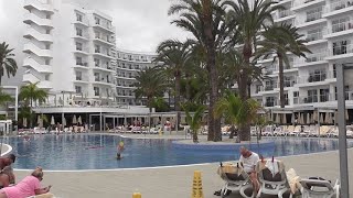 Hotel Riu Papayas amp Neon Party Gran Canaria  Canary Islands [upl. by Asilrahc]