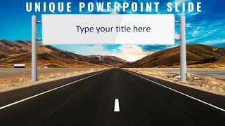 Creative Roadmap concept for PowerPoint [upl. by Aliahkim]