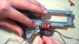 Airsoft Gearbox Disassembly and Reassembly [upl. by Woolson]